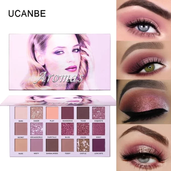 UCANBE Aromas The New Nudes Eyeshadow Makeup Palette