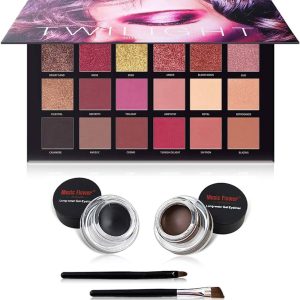 UCANBE Fiesta Makeup Set Duo 18 Colors High Pigmented Eyeshadow Palette