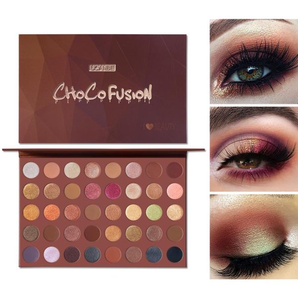 UCANBE Pro Choco Fusion Bronze Eyeshadow Makeup Palette