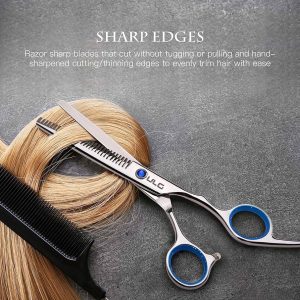 ULG Hair Thinning Scissors Cutting Teeth Shears Professional Barber