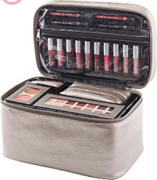 Ulta Beauty Brilliantly Beautiful Makeup Set Palette Travel Bag