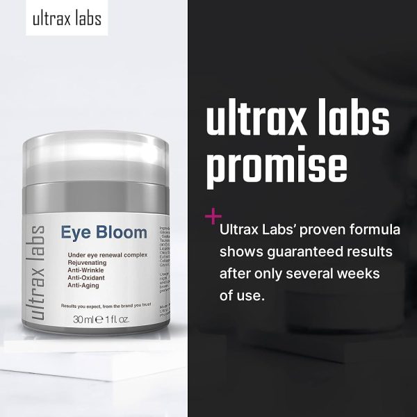 Ultrax Labs Eye Bloom | Under Eye Cream for Wrinkle Repair