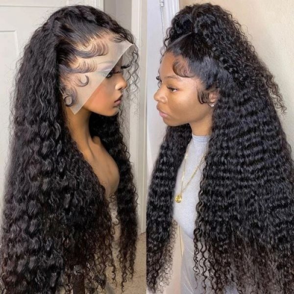 UNice Hair 13x6 Curly Hair Lace Front Human Hair Wigs for Women