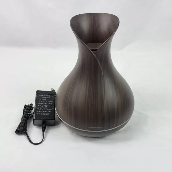 URPOWER Essential Oil Diffuser, 400ml Wood Grain Aromatherapy Diffuser