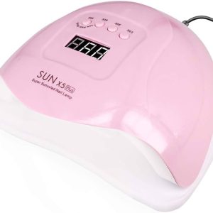 UV Gel Nail Lamp,80W Nail Dryer LED UV Light for Gel Polish