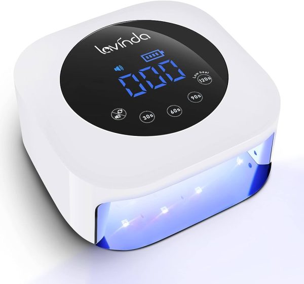 UV LED Nail Lamp 54W, Professional Nail Dryer Gel Polish Light