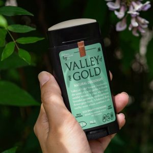 Valley of Gold Natural Deodorant - Aluminum and Paraben Free