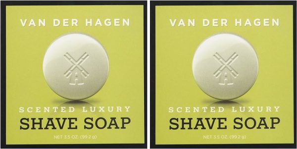 Van Der Hagen Men's Luxury Scented Shave Soap