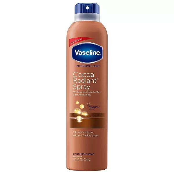 Vaseline (6 Pack) 6.4oz Bottle Body Spray Lotion Moisturizer For Dry Skin