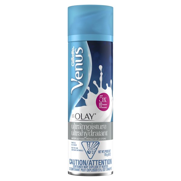 Venus Gillette with Olay UltraMoisture Women’s Shave Gel