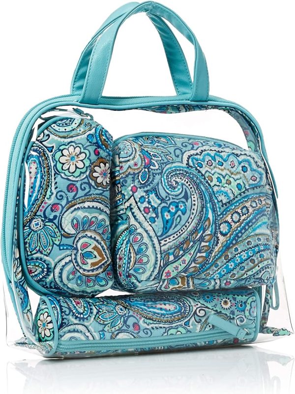 Vera Bradley Iconic 4 Pc. Cosmetic Set, Signature Cotton