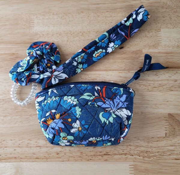 Vera Bradley Women's Hair Accessories Kit Mint Flowers