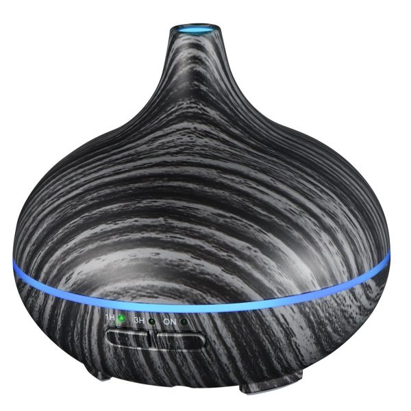 VicTsing Mini Wood Grain Essential Oil Diffuser: Elevate Your Space with Elegance and Aromatherapy Bliss