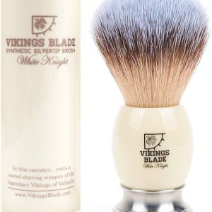 VIKINGS BLADE Luxury Shaving Brush, Heavy Weight Steel Base
