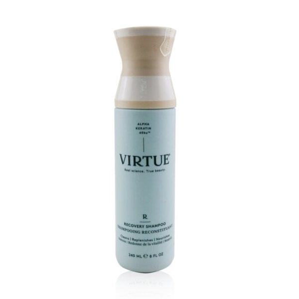 VIRTUE Recovery Shampoo 8 FL OZ | Alpha Keratin Repairs Dry, Damaged Hair