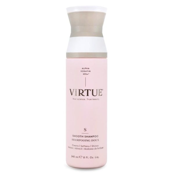 VIRTUE Smooth Shampoo 8 FL OZ | Alpha Keratin Smooths For Frizzy