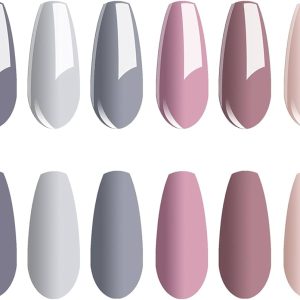 Vishine LED UV Gel Nail Lamp Set - 72W Professional Curing Gel LED Nail Lamp