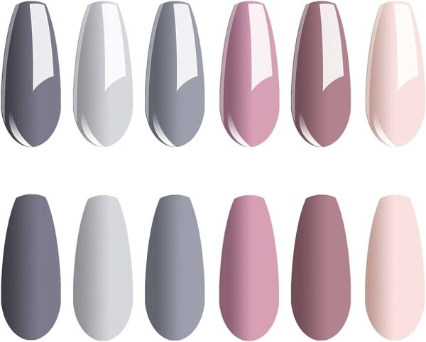 Vishine LED UV Gel Nail Lamp Set - 72W Professional Curing Gel LED Nail Lamp