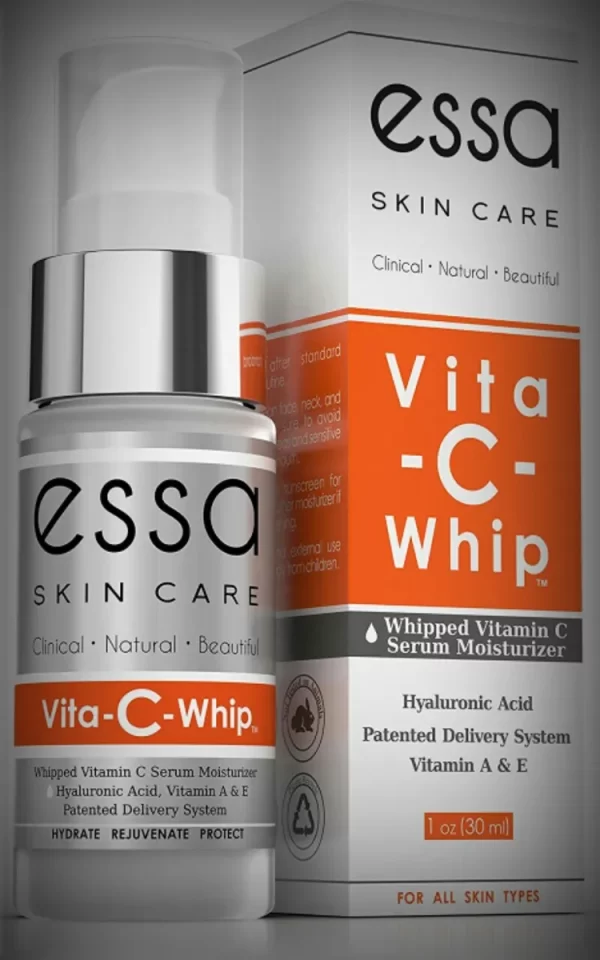 Vita C Whip Vitamin C Serum Moisturizer by Essa - Natural Beauty &