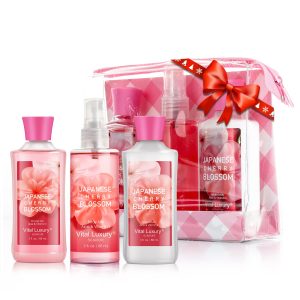 Vital Luxury Bath & Body Care Gift Set - Home Spa Set with Body Lotion