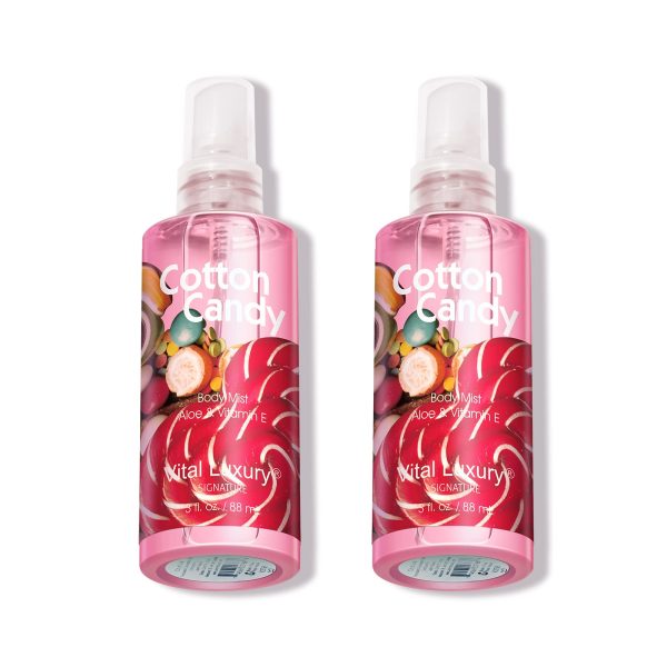 Vital Luxury Body Mist Set, Travel Size Spray Bottle