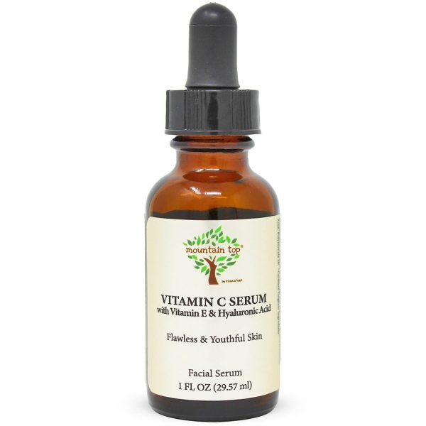 Vitamin C Oil For Glowing Skin - This Oil For Face Contains Vitamin E Oil + Argan Oil