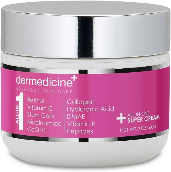 Vitamin C + Retinol + Collagen | Super Charged Anti-Aging Cream for Face