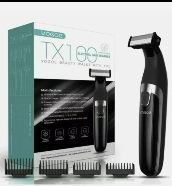 VOGOE Beard Trimmer for Men Full Body Electric Trimmer and Shaver Cordless Hair