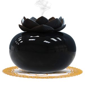 Vyaime Decor Essential Oil Diffuser Cute Lotus