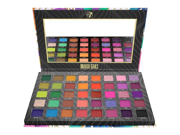 W7 Mardi Gras Pressed Pigment Palette