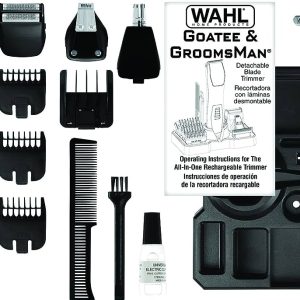 Wahl Groomsman Pro All-in-One Men's Grooming Kit Rechargeable Beard