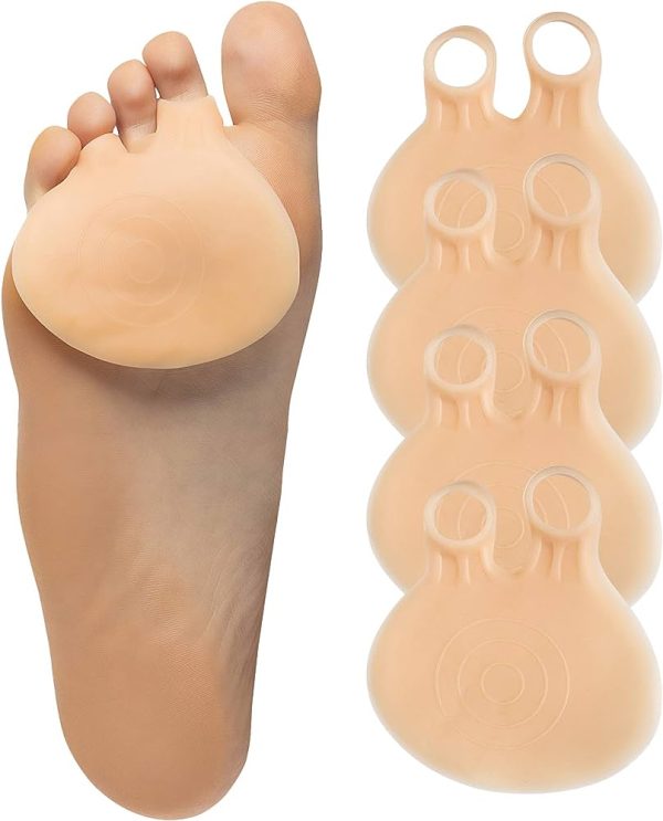 WALKINGLY Set of Metatarsal Pads (1 Pair) - Soft Gel Ball
