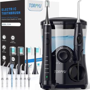 Water Flosser and Ultrasonic Electric Toothbrush Combo