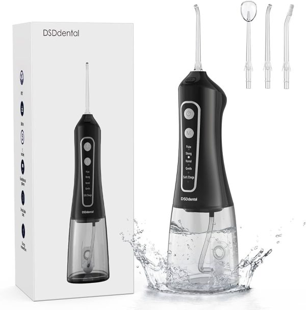 Water Flosser Portable Dental Oral Irrigator with 5 Modes