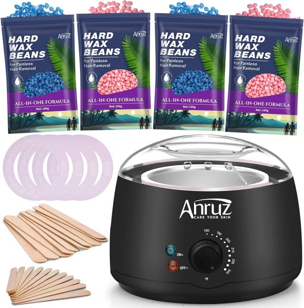 Waxing Kit- Anruz Digital Wax Warmer Hair Removal