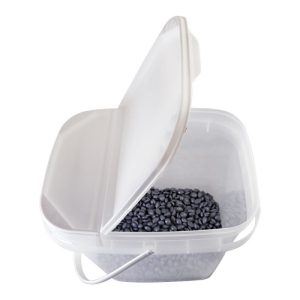 Waxness Clear Plastic Empty Container for Refill Wax