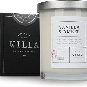 Willa Vanilla & Amber Highly Scented Candle
