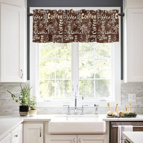 Window Treatment Valance for Small Windows