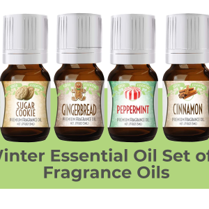 Winter Essential Oil Set of 6 Fragrance Oils - Christmas Wreath Pine