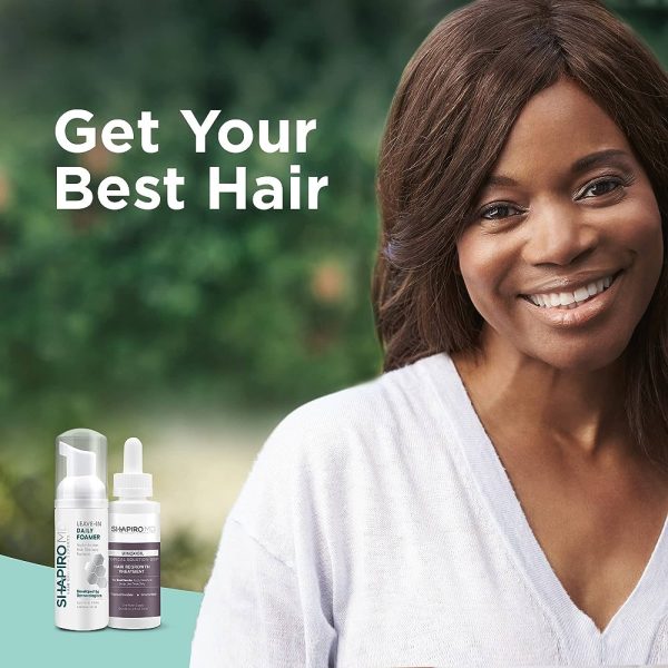 Women’s Hair Regrowth Travel Kit: Leave-In Foamer