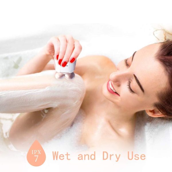 Women's Leg Hair Remover- Dee Banna Waterproof Painless Electric Shaver