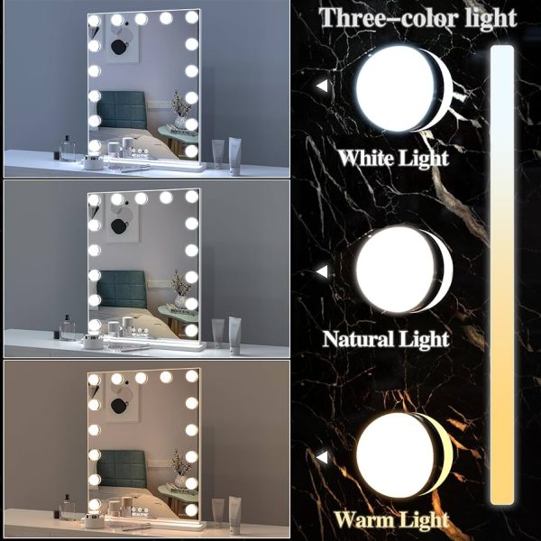 WONSTART Hollywood Makeup Vanity Mirror with Lights Kit