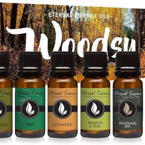 Woodsy Gift Set of 6 Premium Grade Fragrance Oils