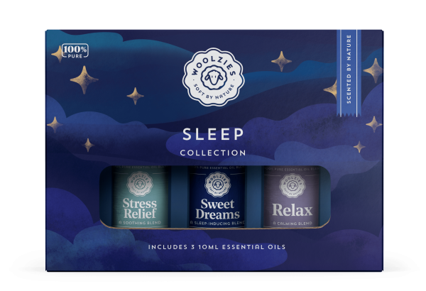 Woolzies 100% Pure Good Night Sleep Essential Oil Blend Set
