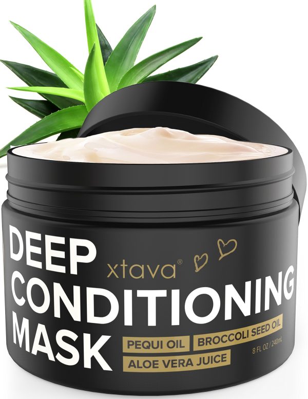Xtava Deep Conditioning Hair Mask Treatment - 8 Fl.Oz Hydrating Cream