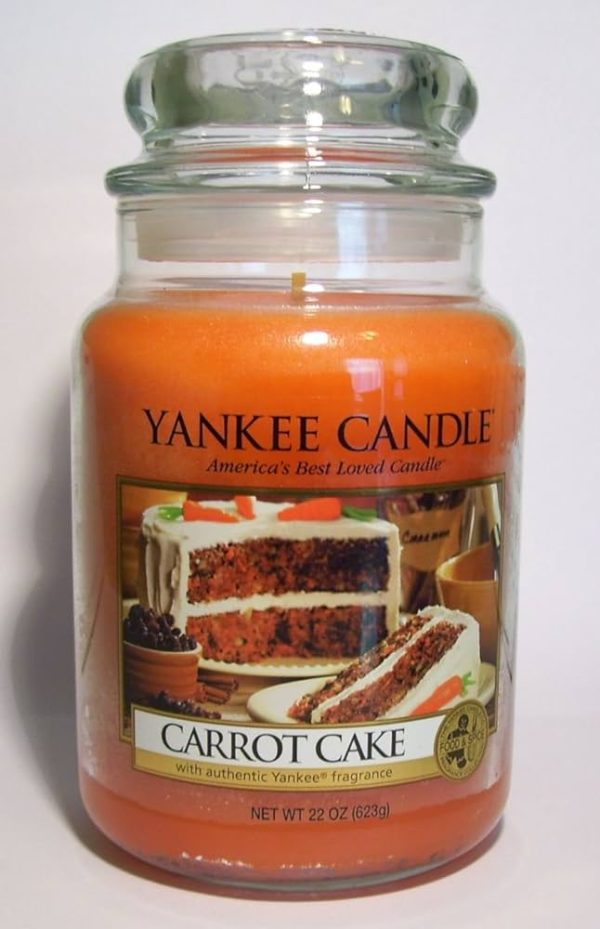 Yankee Candle CARROT CAKE 22 oz RETIRED SCENT