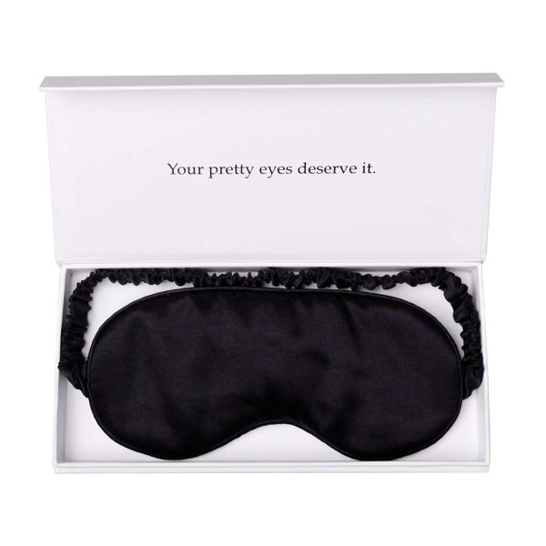 YANSER Luxury Silk Sleep Mask 100% Mulberry Silk Eye Mask