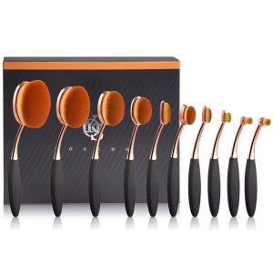 Your Look with Professional 12-Piece Makeup Brush Set – Premium Synthetic Brushes Kit