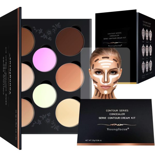 Youngfocus Cosmetics Cream Contour Best 8 Colors