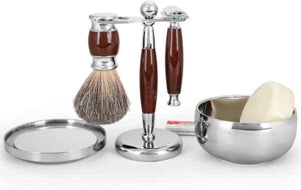 Youngster Age Luxury Shaving Set Including Double Edge Razor
